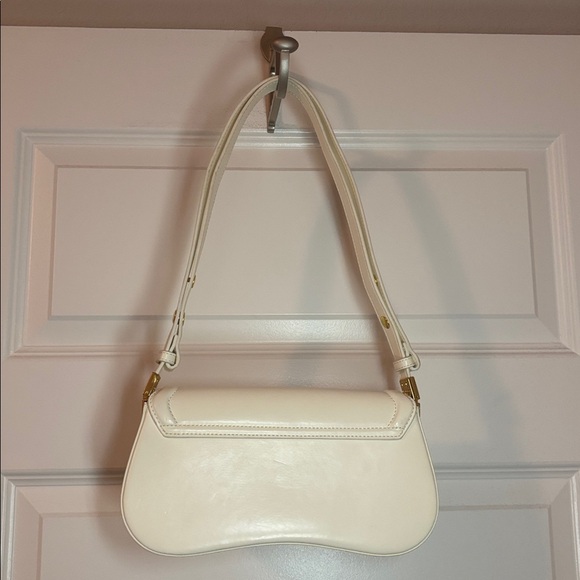JW PEI Ivory Adjustable Strap Joy Shoulder Bag Handbag Structural vegan leather - Picture 4 of 12